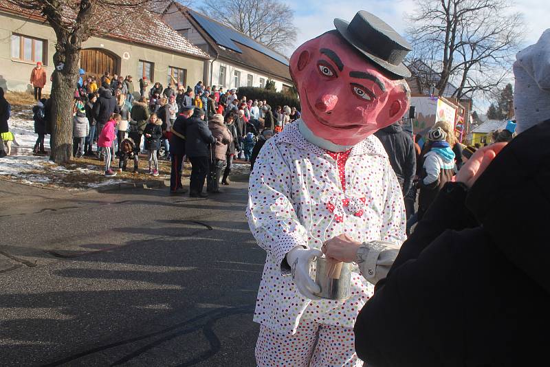 Masopust se do Kamenice vrátil po dvouleté pauze a zájem veřejnosti byl obrovský.