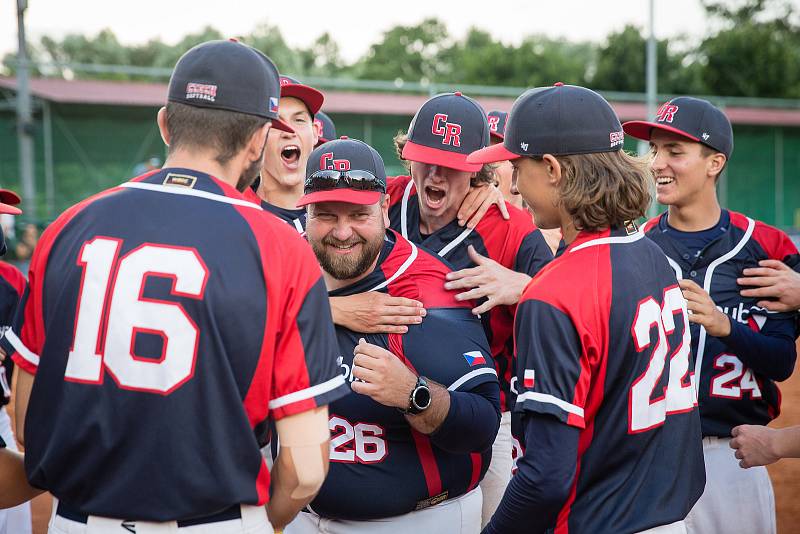 Finálový zápas softbalového mistrovství Evropy do 18 let mezi Českou republikou a Dánskem.