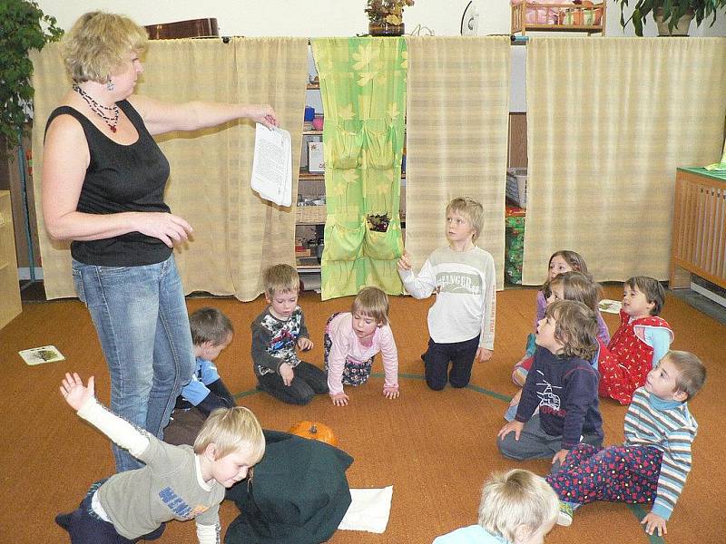 Montessori třída v Mateřské škole v Olešné