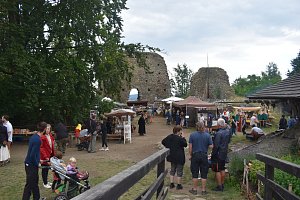Ilustrační foto. Po dvou letech se v Humpolci na hradě Orlík opět konaly tradiční středověké slavnosti.