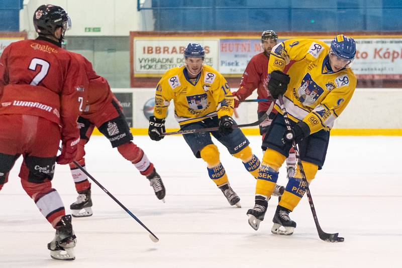 IHC Písek - Les Diables Rouges de Briancon 2:3pp (0:0, 1:1, 1:1 – 0:1).