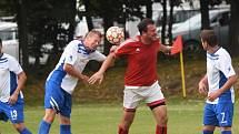 Fotbalová I.A třída: Mirovice - Strunkovice 1:0.