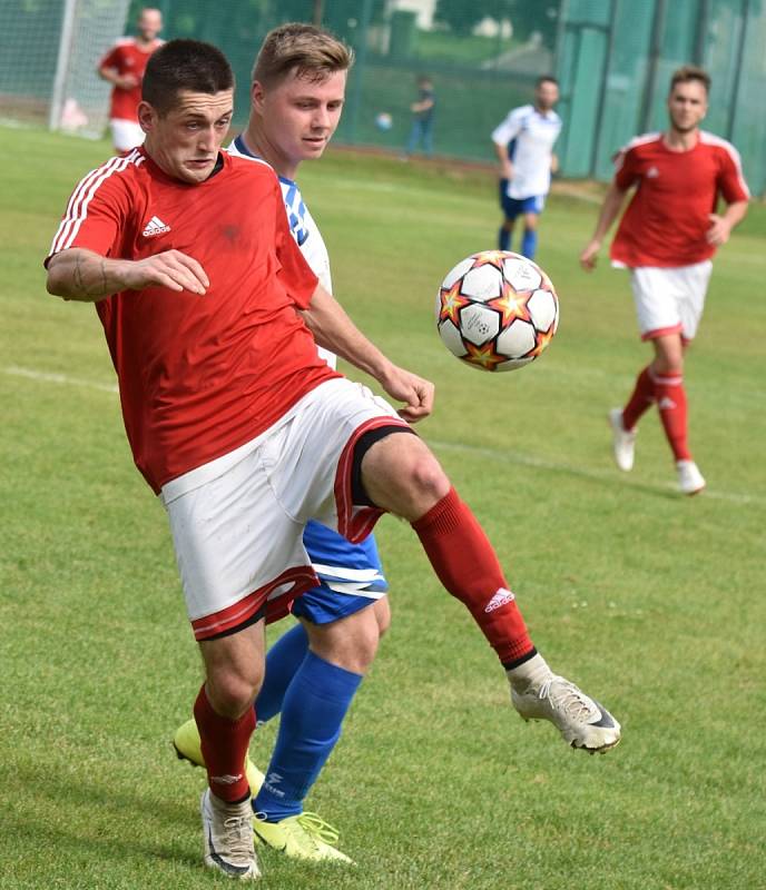 Fotbalová I.A třída: Mirovice - Strunkovice 1:0.