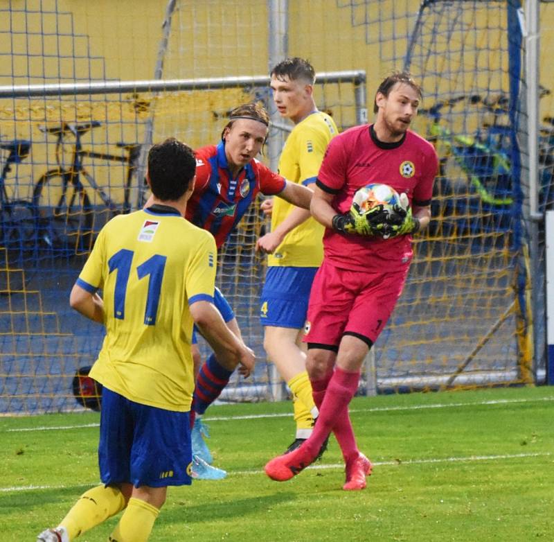 Fotbalová ČFL: FC Písek - Viktoria Plzeň B 0:2 (0:0).