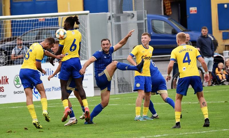 Fotbalová ČFL: FC Písek - Motorlet Praha 1:0 (0:0).