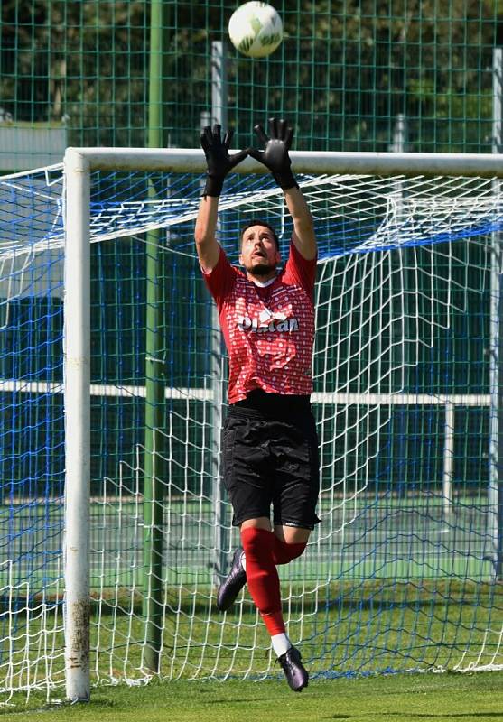 Fotbalový KP: Protivín - Český Krumlov 1:4 (1:1). Foto: Jan Škrle