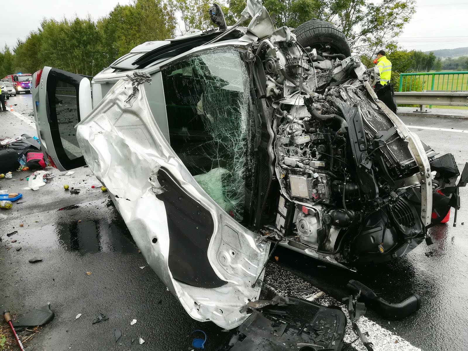 Srážka dvou aut na Písecku skončila smrtelným zraněním - Písecký deník