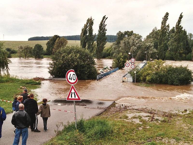 Povodně 2002 na Písecku.