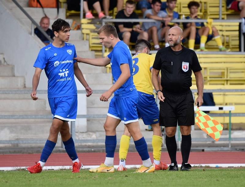 Česká liga dorostu U19: FC Písek - FC Silon Táborsko 2:2 (2:1).