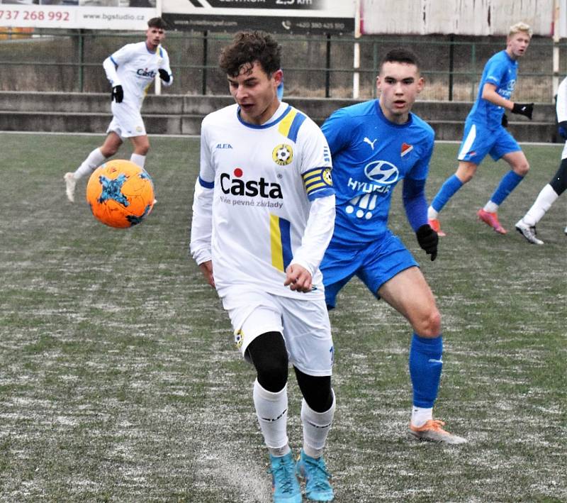 Přípravný fotbal: FC Písek - Baník Ostrava U19 1:2 (0:2).