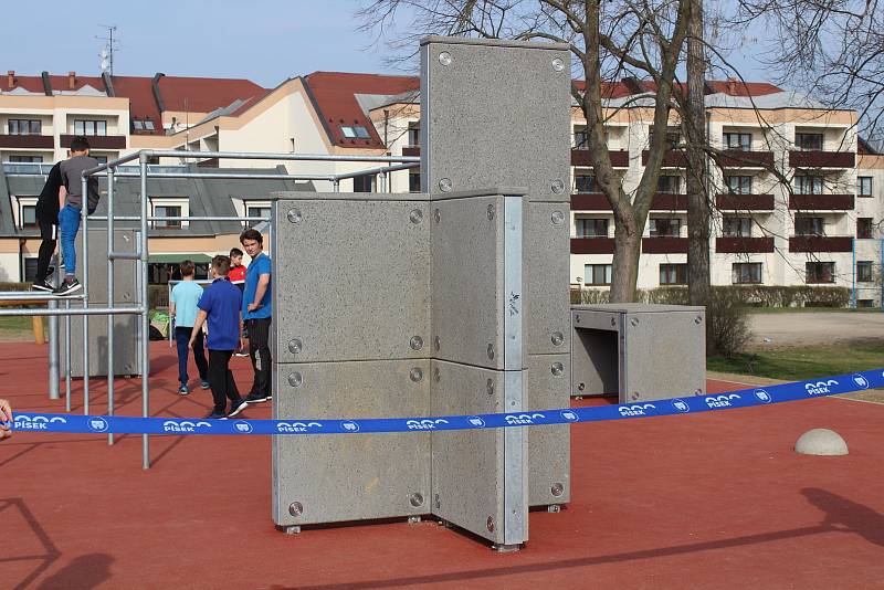 Otevření parkourového hřiště v Písku.