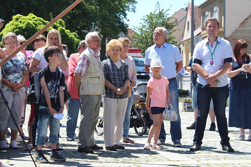 Návštěva prezidenta Miloše Zemana v Milevsku a jeho debata s občany.