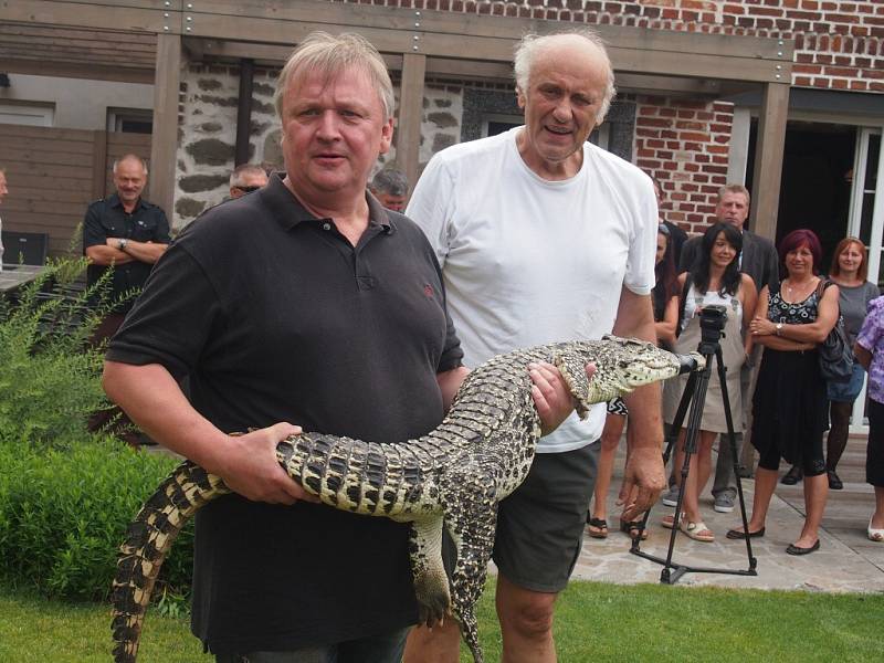 Krokodýlí zoo v Protivíně.