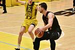 Český pohár basketbalistů: Sokol Sršni Písek - ERA Basketbal Nymburk 67:109.