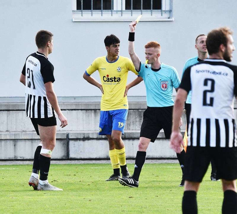 Fortuna ČFL: FC Písek - Admira Praha 3:3.