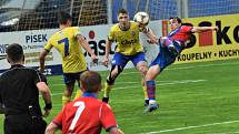 Fotbalová ČFL: FC Písek - Viktoria Plzeň B 0:2 (0:0).