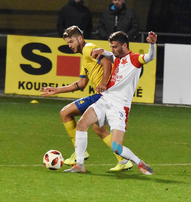 FC Písek – SK Slavia Praha 1:0 (1:0).