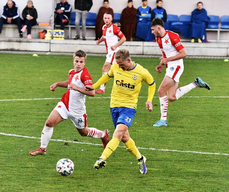 Fortuna ČFL: FC Písek - SK Slavia Praha B 2:1 (0:1).