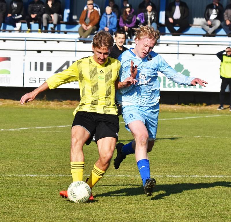 Fotbalový KP: Protivín - Prachatice 1:1 (1:1).