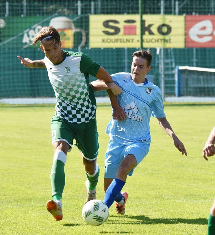 Fotbalový KP: Protivín - Český Krumlov 1:4 (1:1). Foto: Jan Škrle