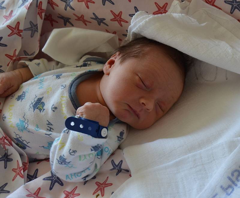 Mikuláš Milota z Blatné. Prvorozený syn Barbory Firichové a Vojtěcha Miloty se narodil 11. 6. 2019 v 1.59 hodin. Při narození vážil 3100 g.