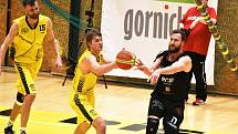 Osmifinále ČP: Sokol Sršni Písek - ERA  Basketball Nymburk 79:87.