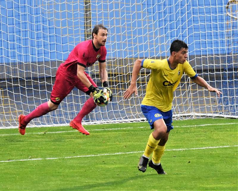 Fotbalová ČFL: FC Písek - Viktoria Plzeň B 0:2 (0:0).