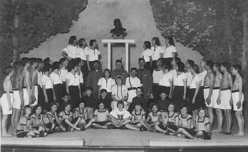 Tělocvičná akademie 1928.