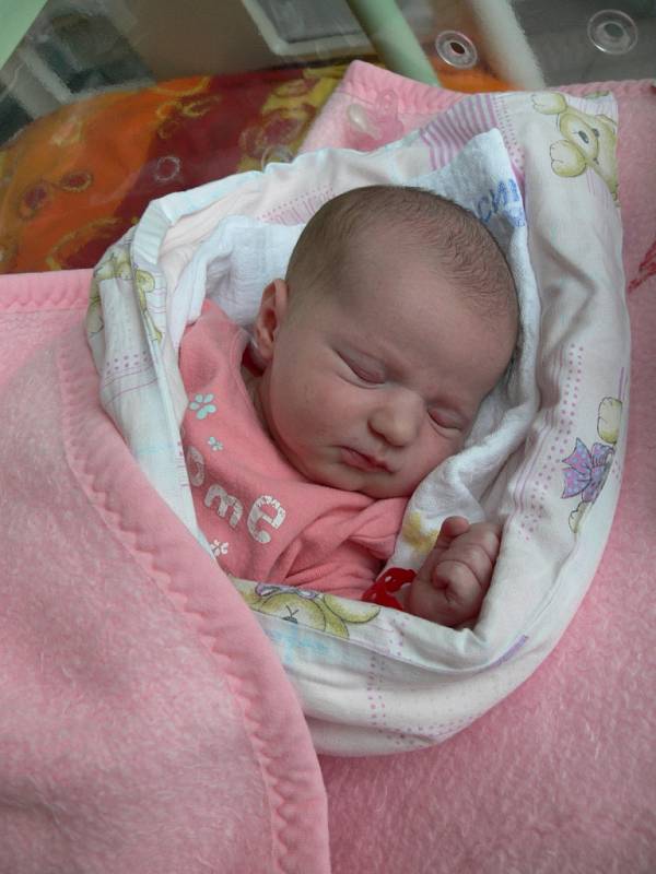 Veronika Kolářová, Čkyně, 7. 3. 2017  v 16.52 hod., 3420 g, 49 cm.