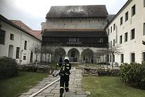 V Prácheňském muzeu hořel depozitář.