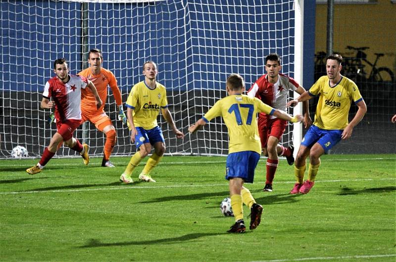 Fortuna ČFL: FC Písek - Slavia Karlovy Vary 1:0 (0:0).