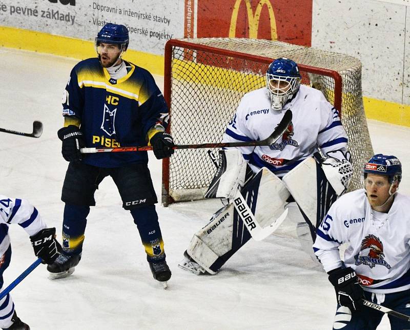 Hokejová II. loga: IHC Králové Písek - HC Tábor 3:7.