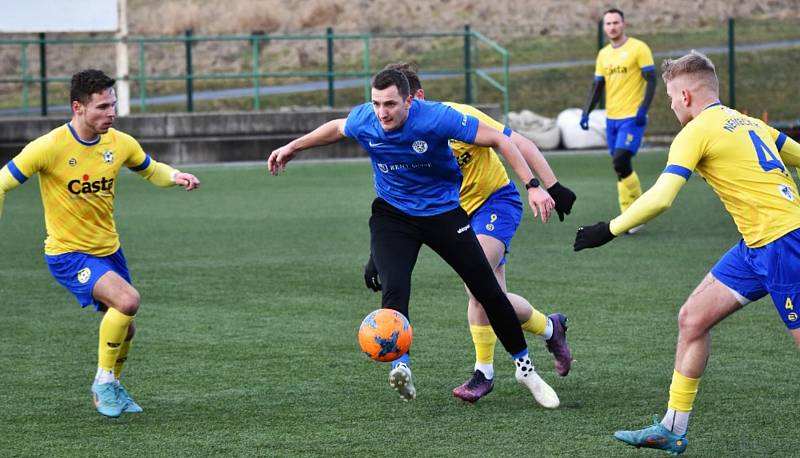 Fotbalová příprava: FC Písek - Sokol Lom 7:0 (3:0).