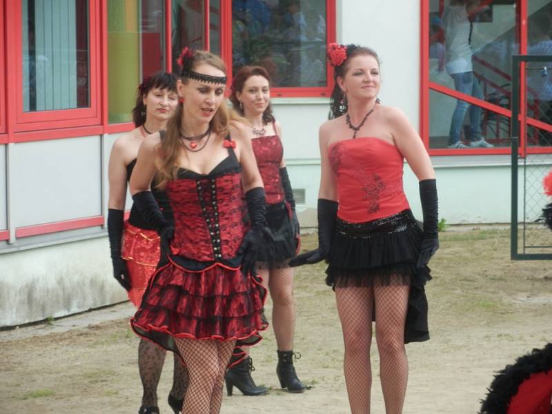 Taneční show v Milevsku. 