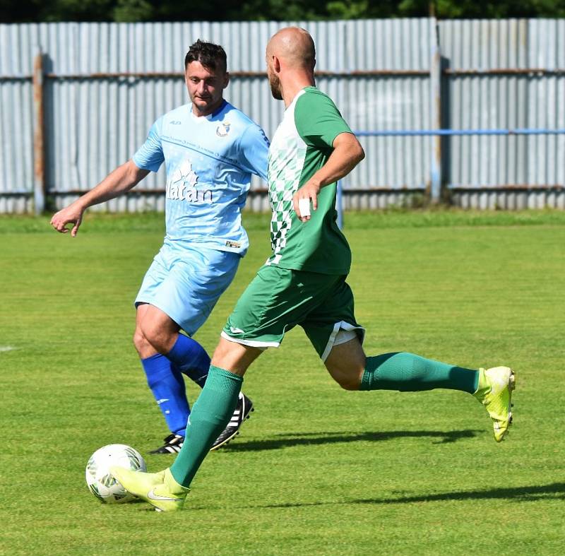 Fotbalový KP: Protivín - Český Krumlov 1:4 (1:1). Foto: Jan Škrle