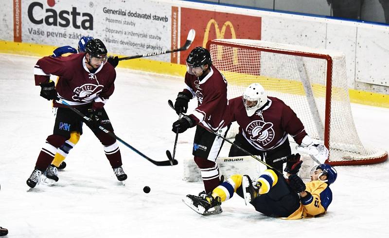 II. liga ledního hokeje: IHC Písek - Letci Letňany 3:5 (1:1, 1:2, 1:2).