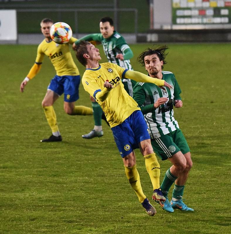 ČFL: FC Písek - Sokol Hostouň 1:1 (1:0).