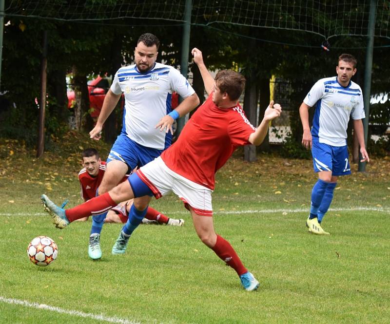 Fotbalová I.A třída: Mirovice - Strunkovice 1:0.