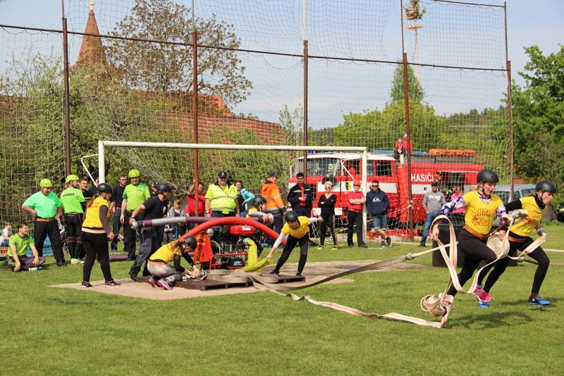 2. kolo hasičské soutěže Vltavský pohár. Foto: Jiří Liška, Gabriela Jarošová