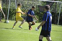 V nedělním přátelském utkání prohráli fotbalisté SK Oslov na svém hřišti s béčkem TJ Hradiště vysoko 1:8.