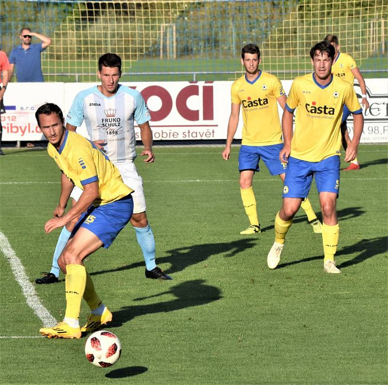 FC Písek – FK Jindřichův Hradec 1910 5:2 (2:0).