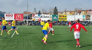 Písečtí fotbalisté v úvodním utkání jarní části ČFL doma podlehli Povltavské FA 1:2.