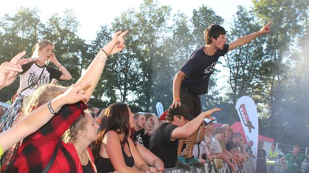 Open air music festival Přeštěnice.