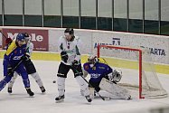 Druhé finále krajské ligy hokeje: Milevsko - Samson ČB 1:6.