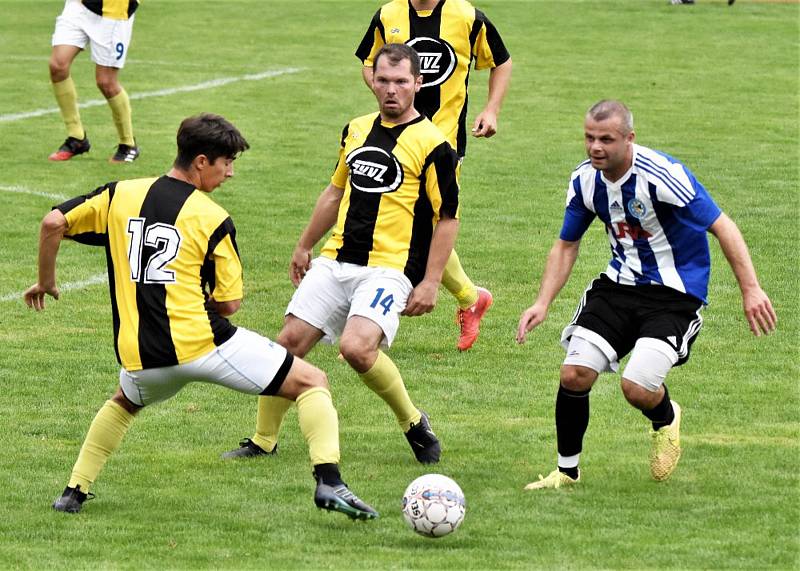 TJ Blatná - FC ZVVZ Milevsko 1:1 (0:0).