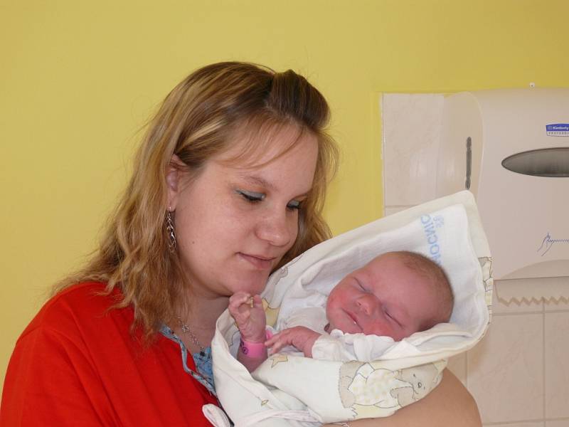 První miminko v Písku roku 2013, Hana Divišová.