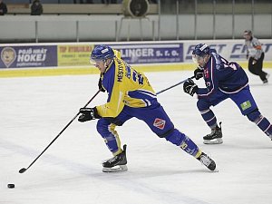V úvodním semifinále krajské ligy hokejisté Milevska porazili Soběslav 4:2.