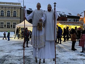 Zahájení adventu v Milevsku v neděli 3 prosince.