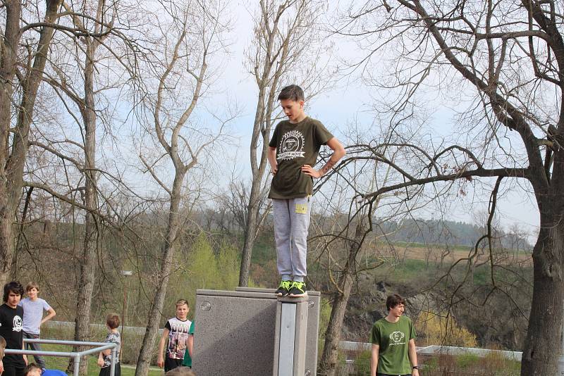 Otevření parkourového hřiště v Písku.