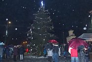 Vánoční strom v Záhoří.
